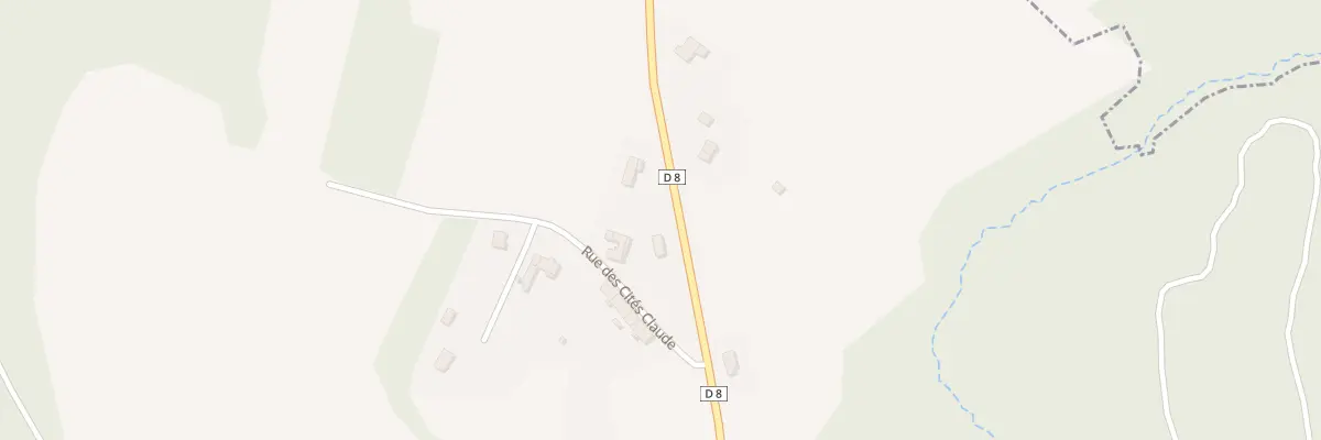 Plan du 9001 Rte de Cirey à Petitmont