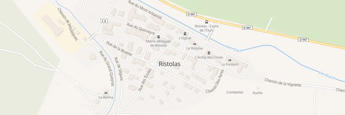 Plan du 26 Rue de Chabrieres à Abriès-Ristolas
