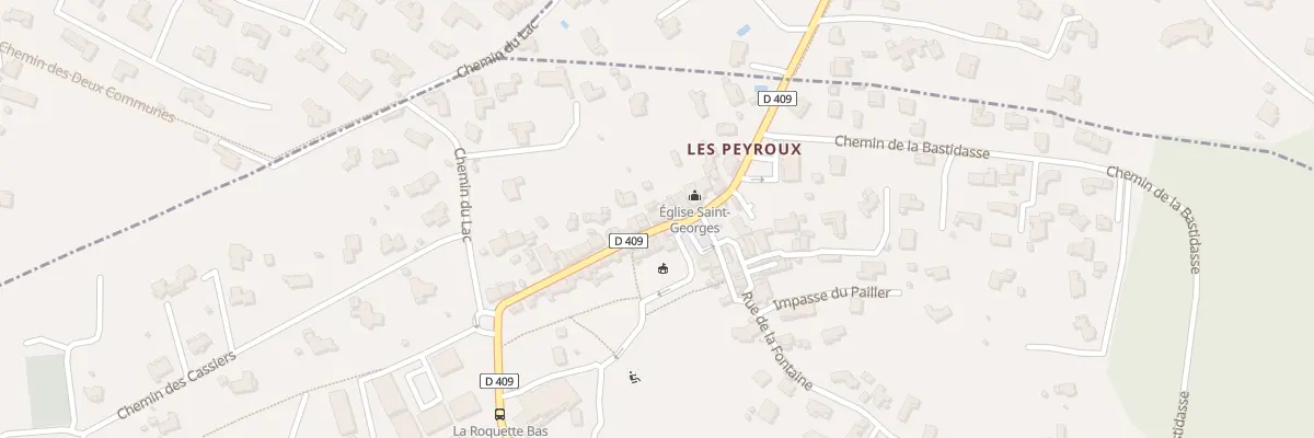Plan du 160B Bd du 8 Mai à La Roquette-sur-Siagne