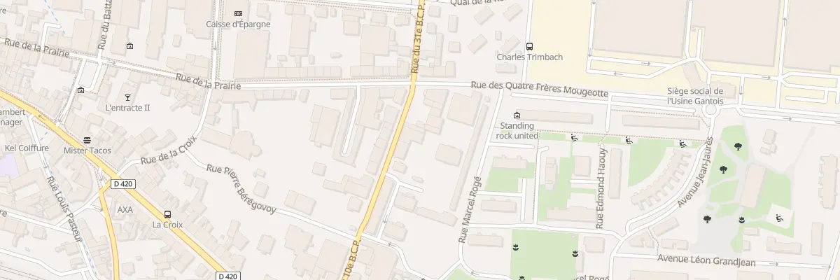 Plan du 5 Rue du 10 Eme Bcp à Saint-Dié-des-Vosges