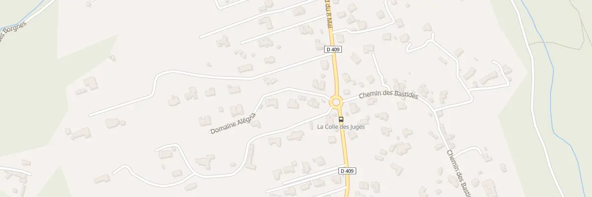 Plan du 1160 Bd du 8 Mai à La Roquette-sur-Siagne