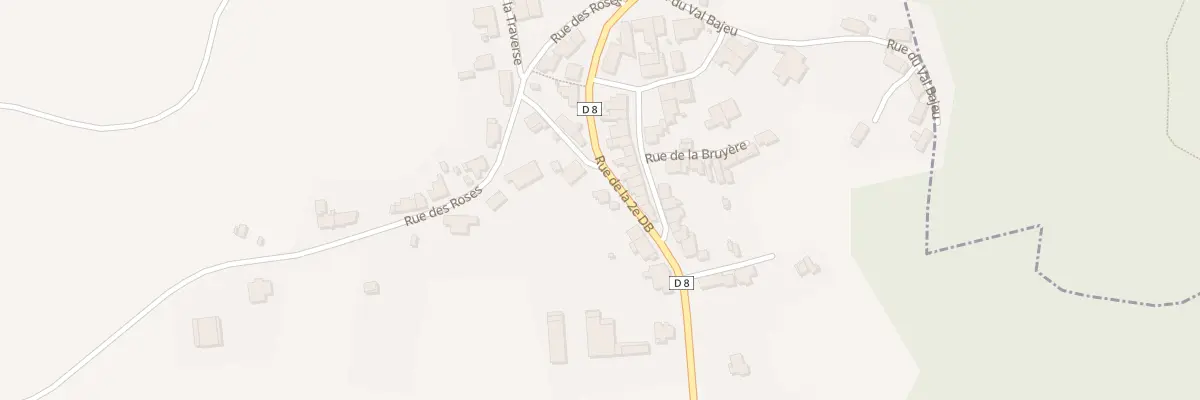 Plan du 48 Rue de la 2e Db à Petitmont