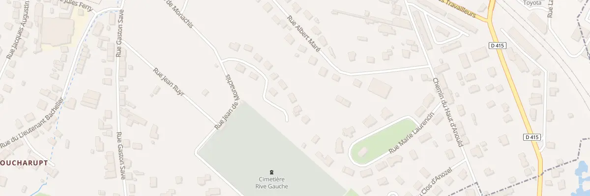 Plan du 15 Rue Beauséjour à Saint-Dié-des-Vosges