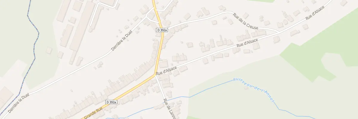 Plan du 5 Rue d’Alsace à Celles-sur-Plaine