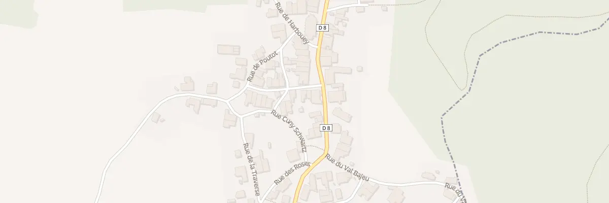 Plan du 5 Rue du Cheval Blanc à Petitmont