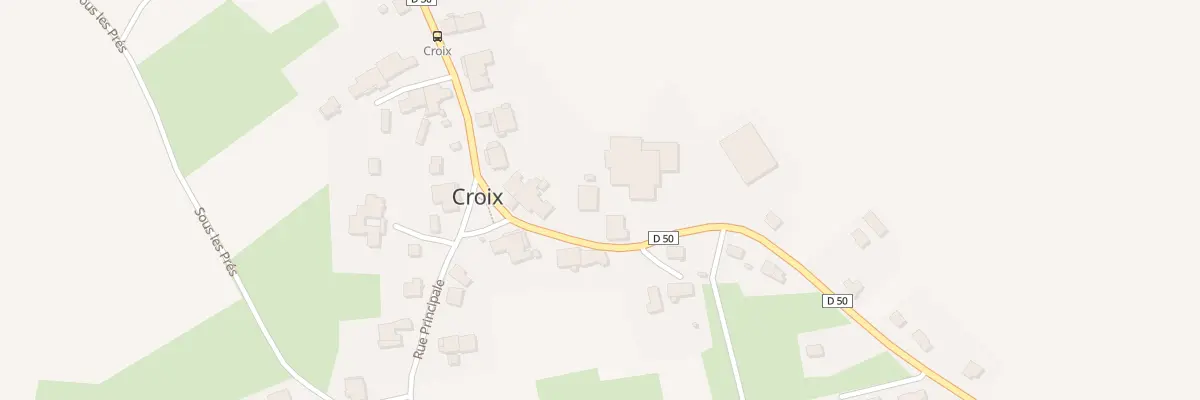 Plan du 5 Rue de Villars-le-sec à Croix