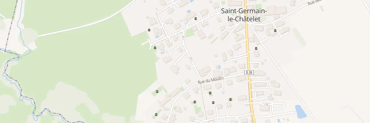 Plan du 10B Rue du Moulin à Saint-Germain-le-Châtelet