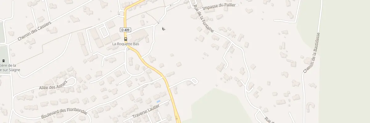 Plan du 531 Bd du 8 Mai à La Roquette-sur-Siagne