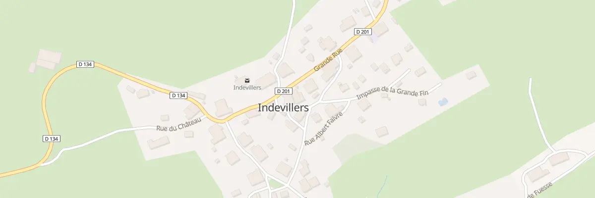 Plan du 4 Rue de la Fromagerie à Indevillers