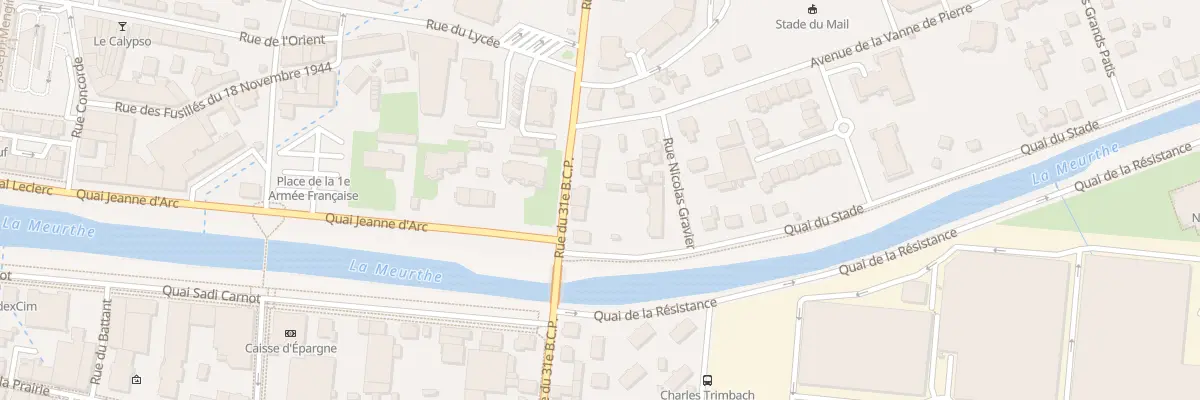 Plan du 16 Rue du 31 Eme Bcp à Saint-Dié-des-Vosges