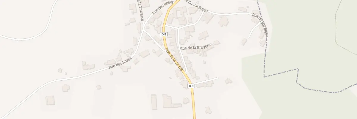 Plan du 18 Rue du Houchot à Petitmont