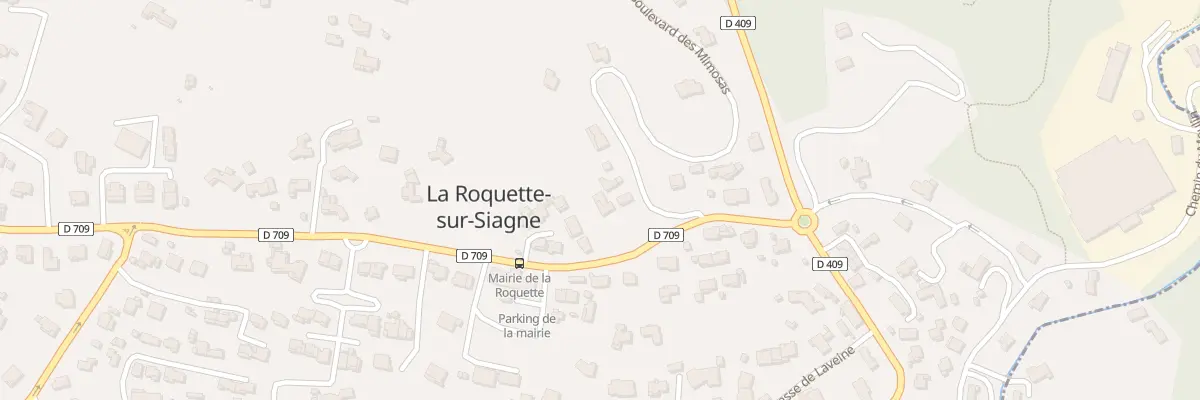 Plan du 971 Bd des Mimosas à La Roquette-sur-Siagne