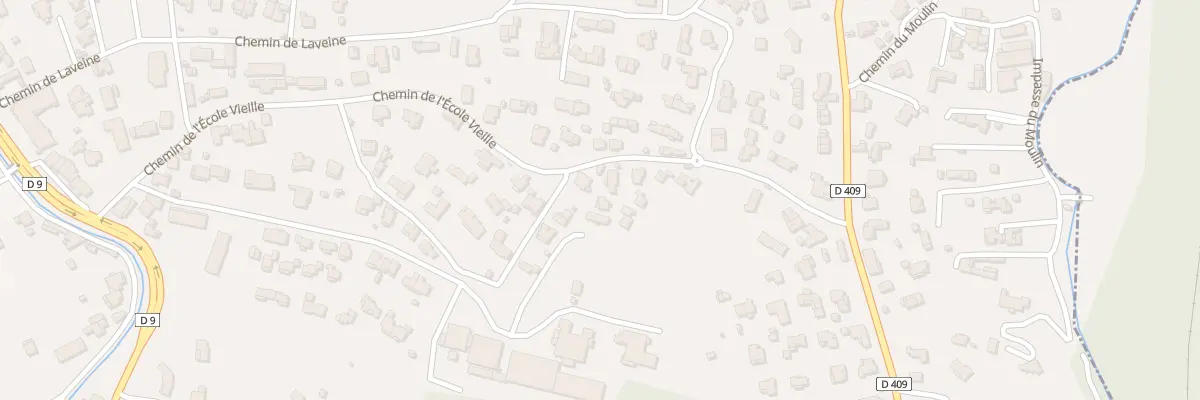 Plan du 518 Che de l’Ecole Vieille à La Roquette-sur-Siagne