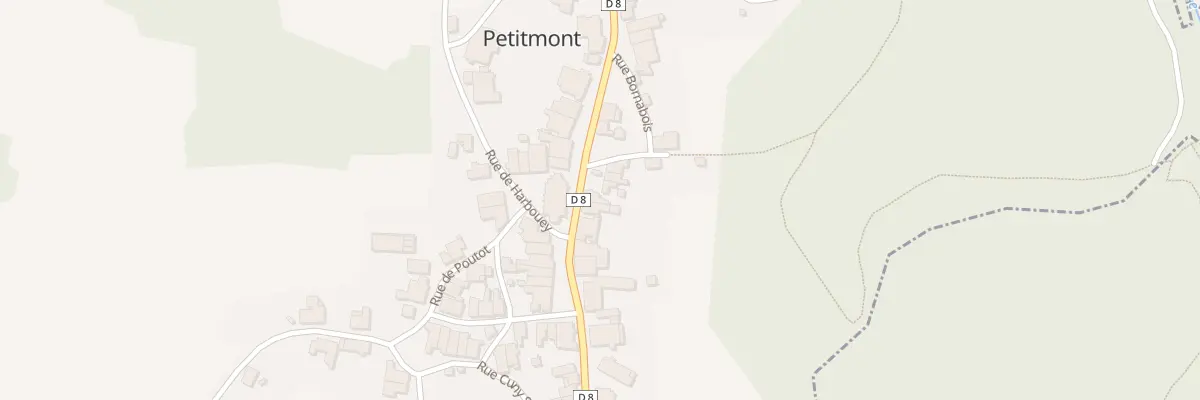 Plan du 31 Rue de la 2e Db à Petitmont