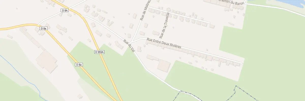 Plan du 8 Rue Entre Deux Rivieres à Cirey-sur-Vezouze