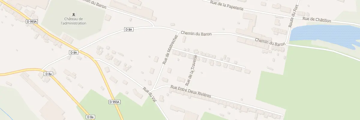 Plan du 6 Rue Haute Carrière à Cirey-sur-Vezouze