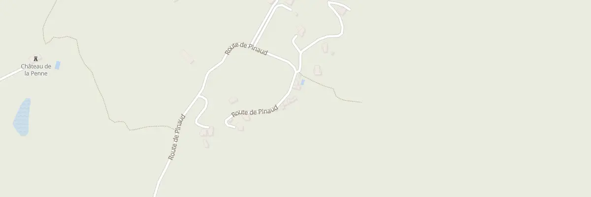 Plan du 825 Rte de Pinaud à La Penne