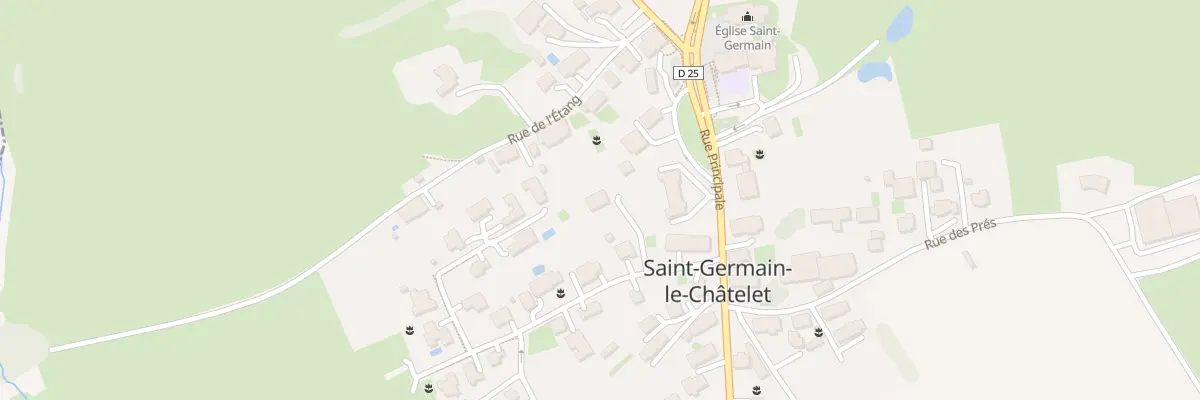 Plan du 4 Rue des Cornay à Saint-Germain-le-Châtelet