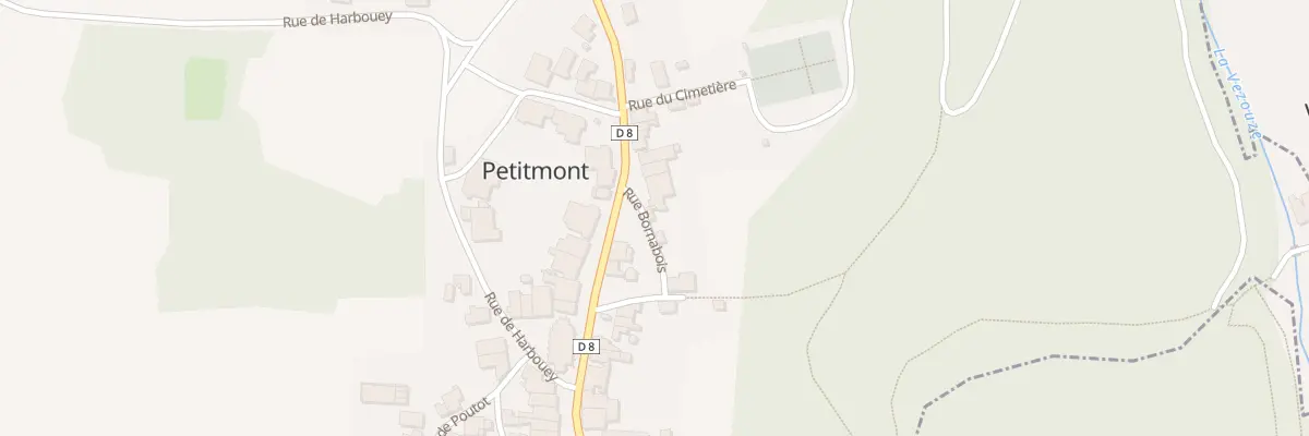 Plan du 23B Rue de la 2e Db à Petitmont