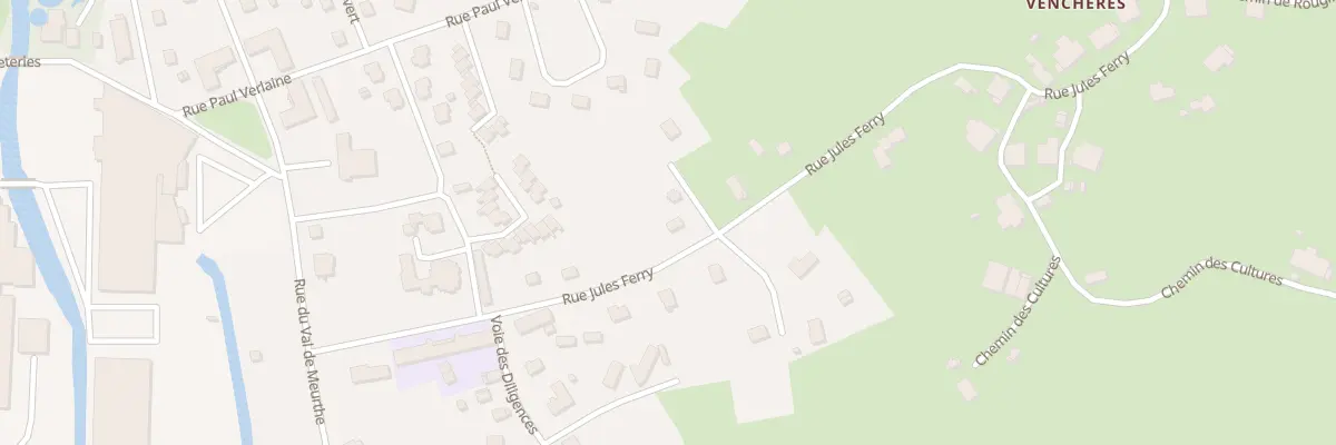 Plan du 275 Rue Jules Ferry à Anould