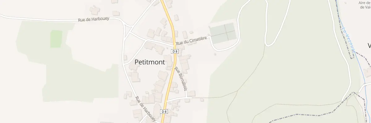 Plan du 21 Rue de la 2e Db à Petitmont