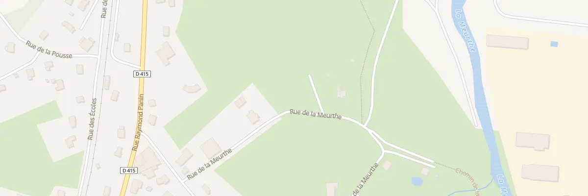 Plan du 11 Rue de la Meurthe à Saulcy-sur-Meurthe