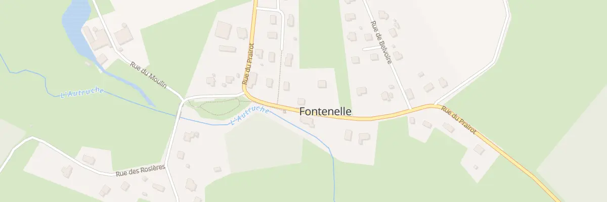 Plan du 11 Rue du Prairot à Fontenelle