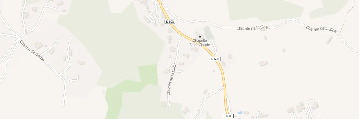 Plan du 71 Rte de Grasse à Cipières