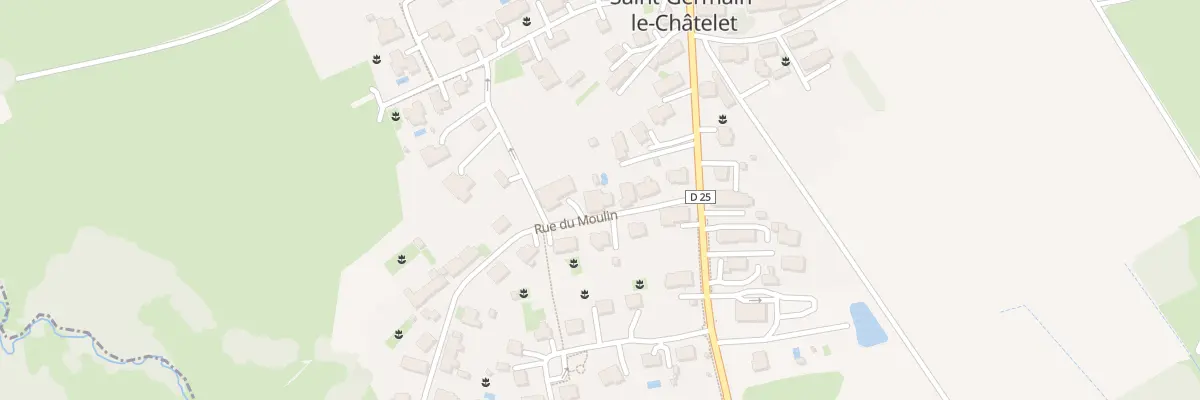 Plan du 6 Rue du Moulin à Saint-Germain-le-Châtelet