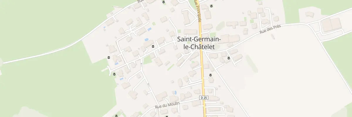 Plan du 2 Imp des Vergers à Saint-Germain-le-Châtelet