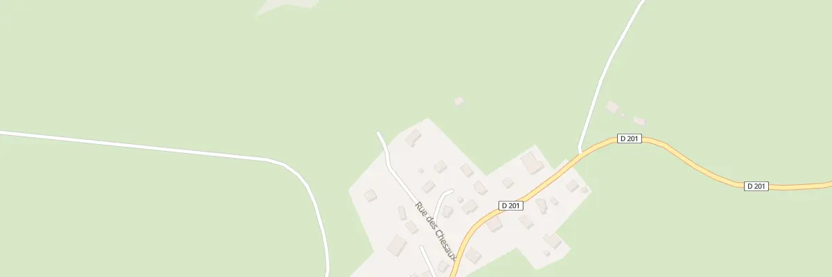 Plan du 5162 Rue des Chesaux à Indevillers
