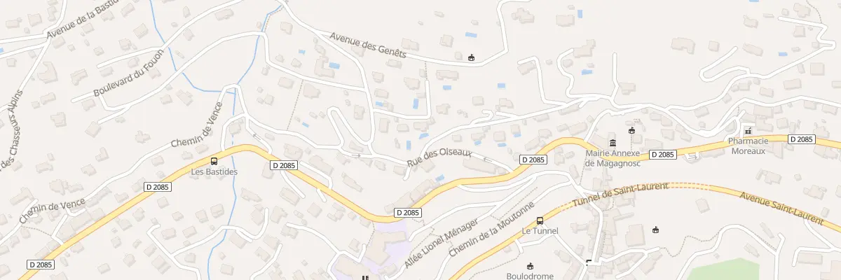 Plan du 6 All des Lauriers Magagnosc à Grasse