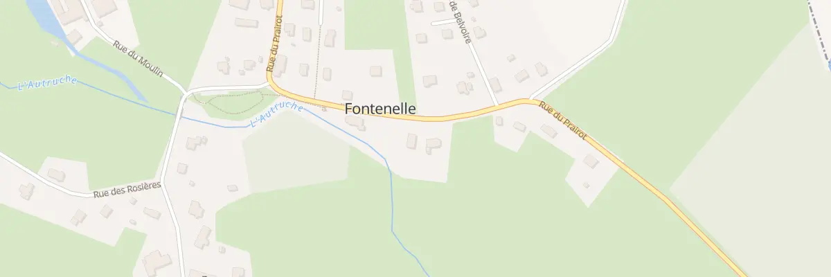 Plan du 10 Rue du Prairot à Fontenelle