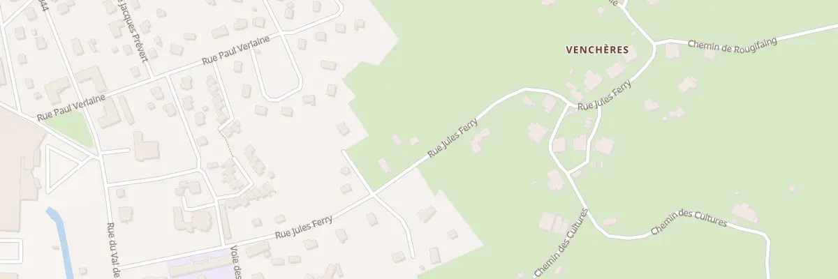 Plan du 375 Rue Jules Ferry à Anould
