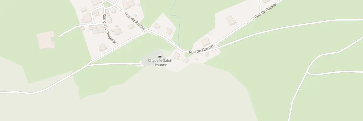Plan du 13 Rue de Fuesse à Indevillers