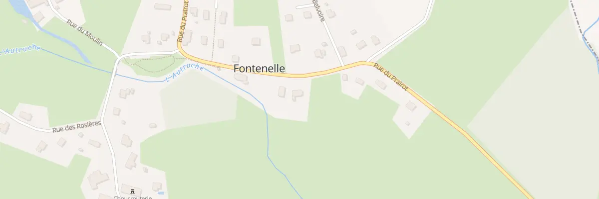 Plan du 12 Rue du Prairot à Fontenelle
