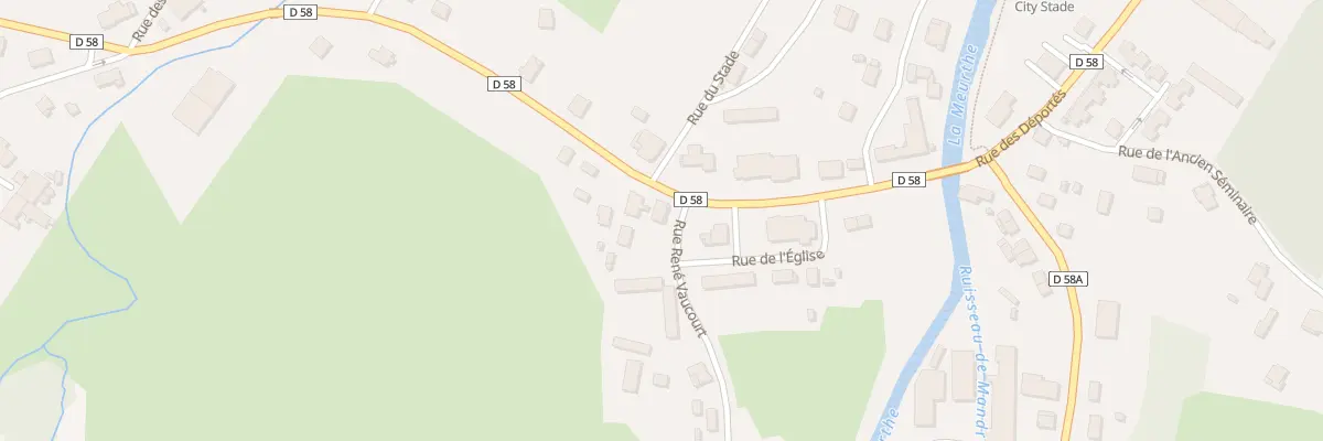 Plan du 2 Rue René Vaucourt à Saulcy-sur-Meurthe