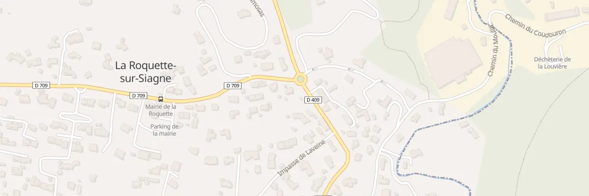 Plan du 795 Bd des Mimosas à La Roquette-sur-Siagne