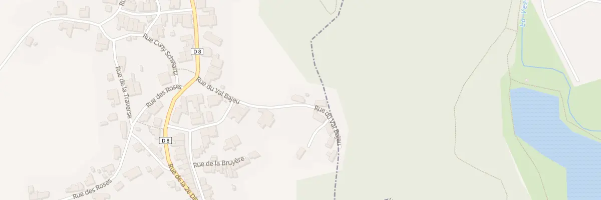 Plan du 1T Rue du Bajeu à Petitmont