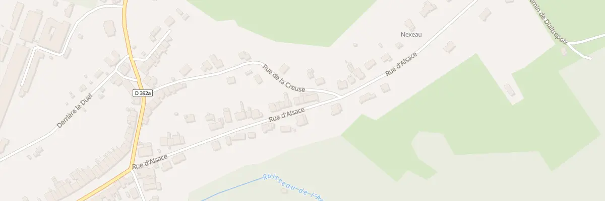 Plan du 35 Rue d’Alsace à Celles-sur-Plaine