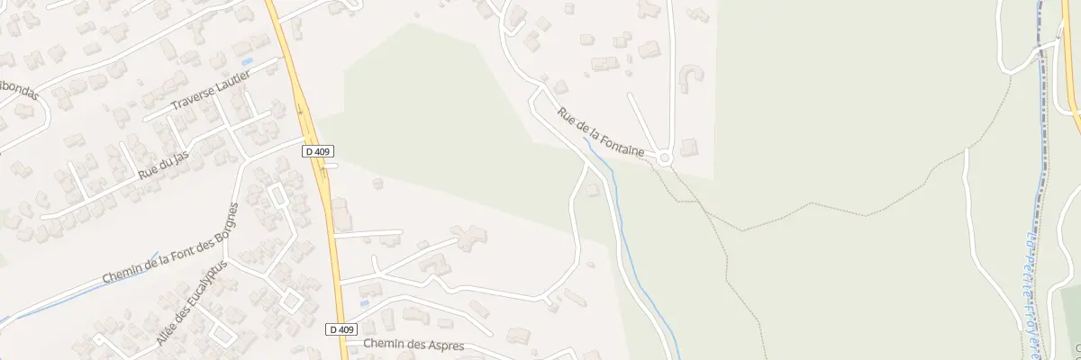 Plan du 845 Bd du 8 Mai à La Roquette-sur-Siagne