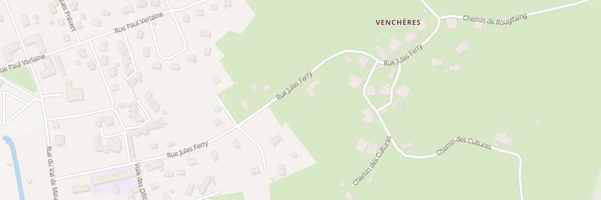 Plan du 418 Rue Jules Ferry à Anould