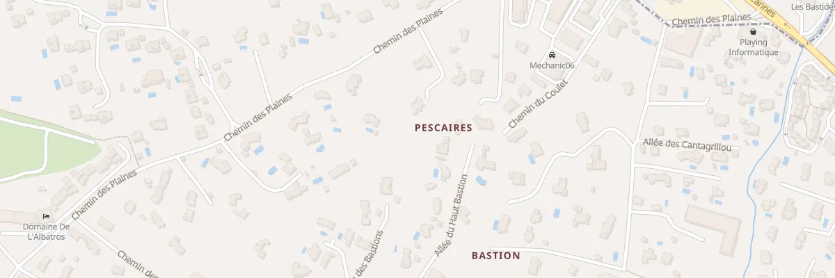 Plan du 491 Che des Plaines à Mouans-Sartoux