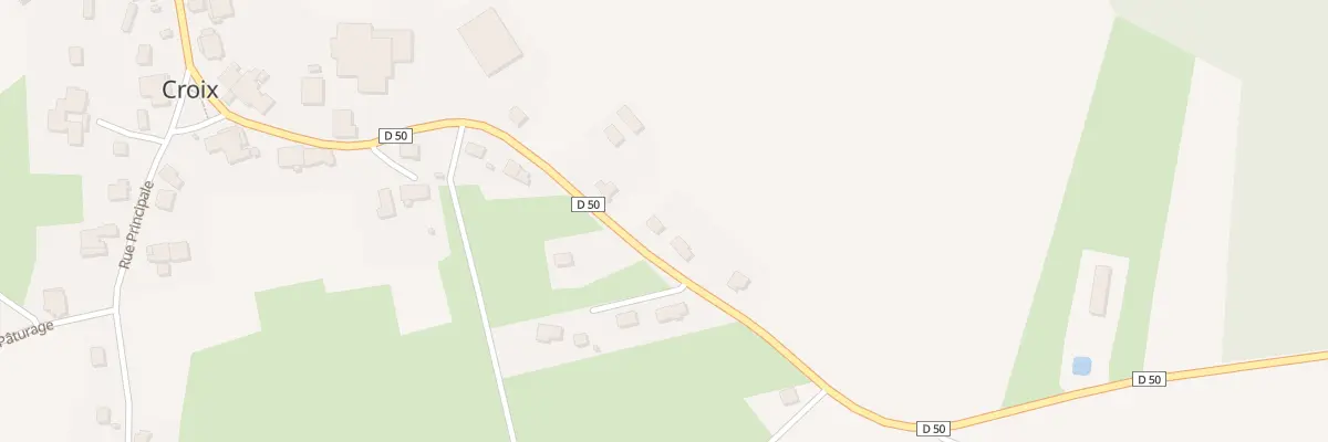 Plan du 23 Rue de Villars-le-sec à Croix