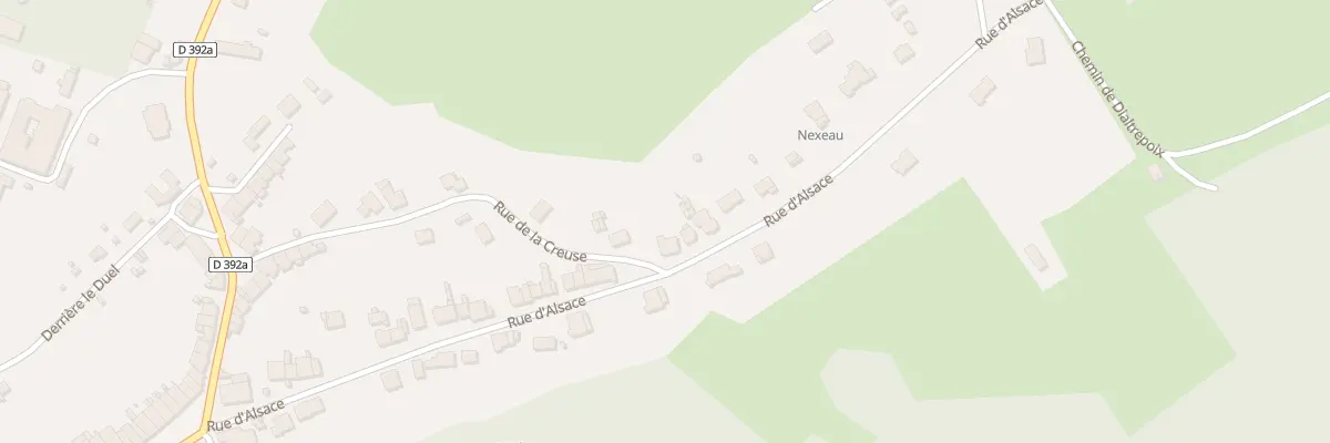 Plan du 39 Rue d’Alsace à Celles-sur-Plaine