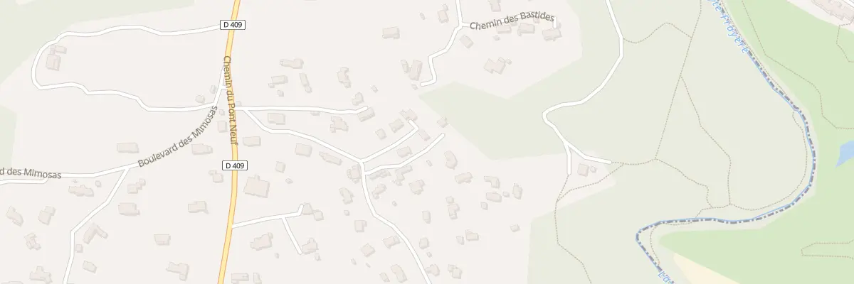 Plan du 99 Imp de la Caillenque à La Roquette-sur-Siagne