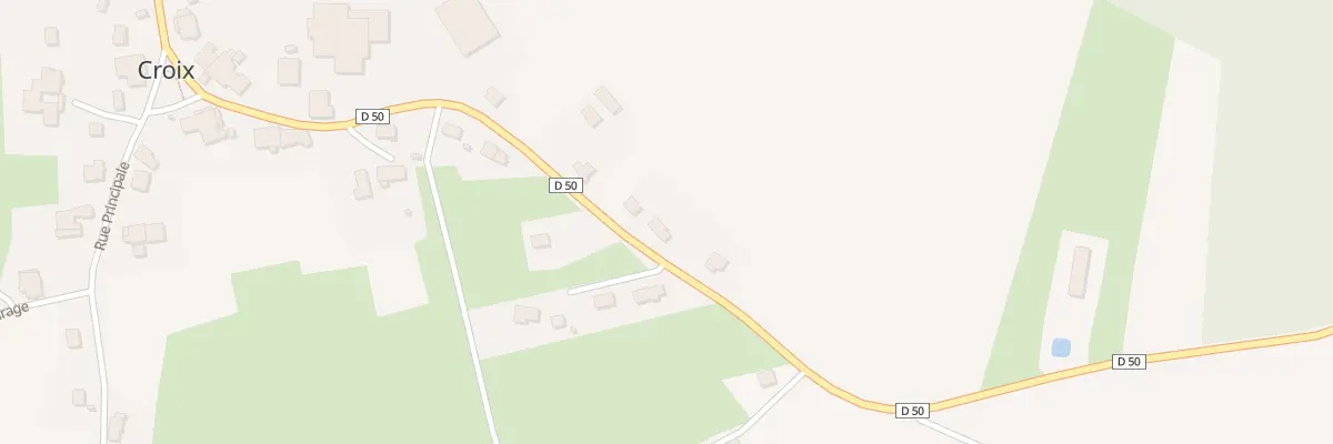 Plan du 25 Rue de Villars-le-sec à Croix