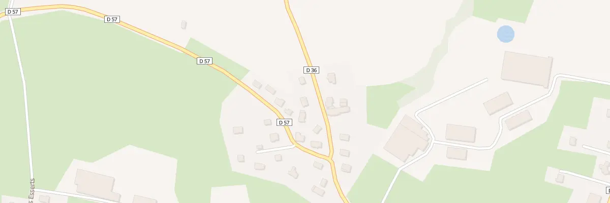 Plan du 13 Rte de Feche l’Eglise à Saint-Dizier-l’Évêque