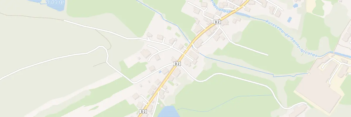 Plan du 54 Rue d’Etueffont à Rougemont-le-Château