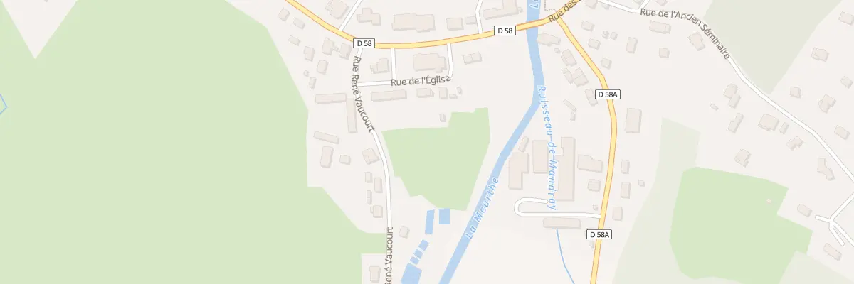 Plan du 1 Rue René Vaucourt à Saulcy-sur-Meurthe